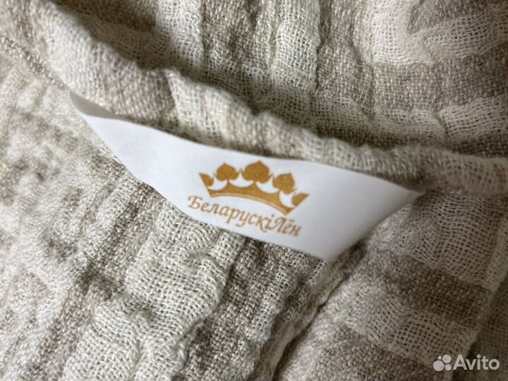 Полотенце льняное букле.Новое