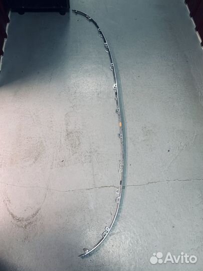 Накладка на бампер Audi A8 D4