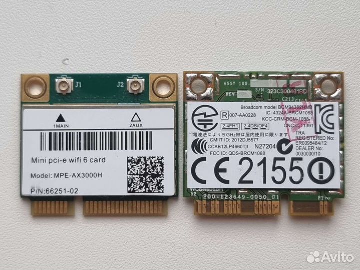 Wi-Fi адаптер AX3000H, bcm94352hmb хакинтош