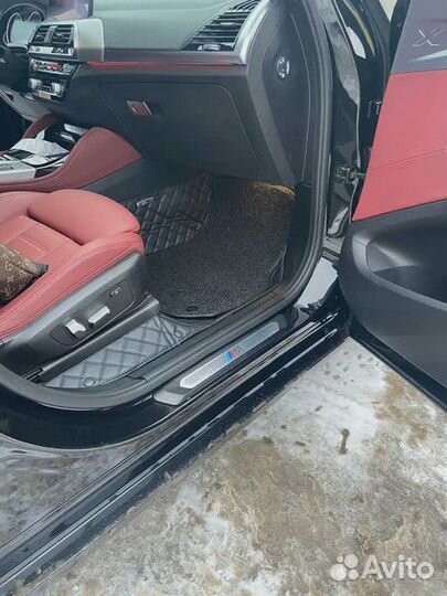 3д коврики из экокожи в салон авто с бортами