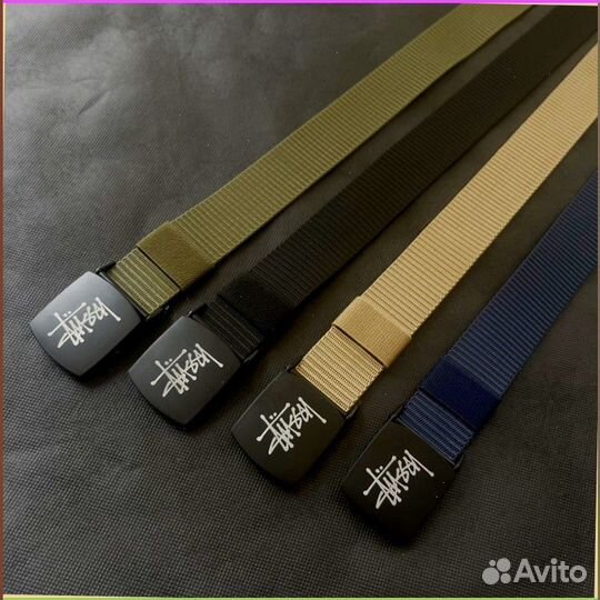 Мужской ремень Stussy (качество lux)