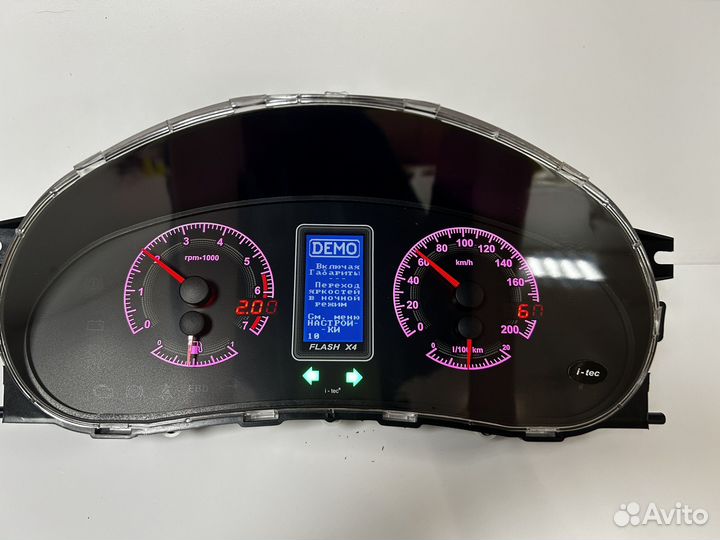 Комбинация приборов Flash x4