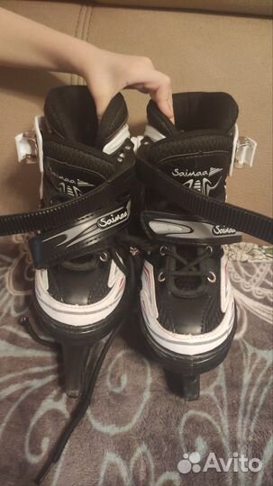 Коньки детские раздвижные 31 - 34