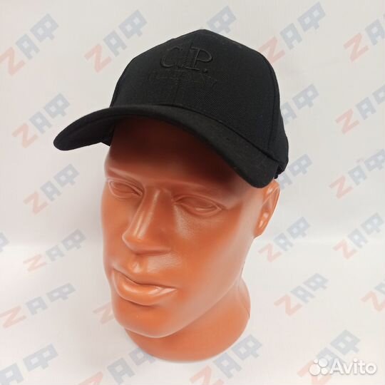 Кепка с очками CP Company 10977, чёрная C.P