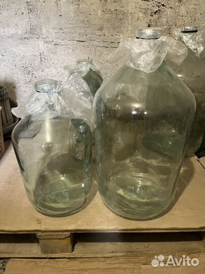 Баллоны стеклянные