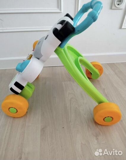 Ходунки каталка зебра fisher price