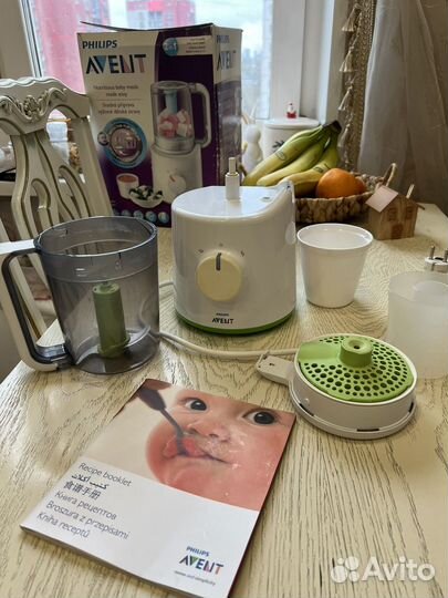 Пароварка блендер philips avent