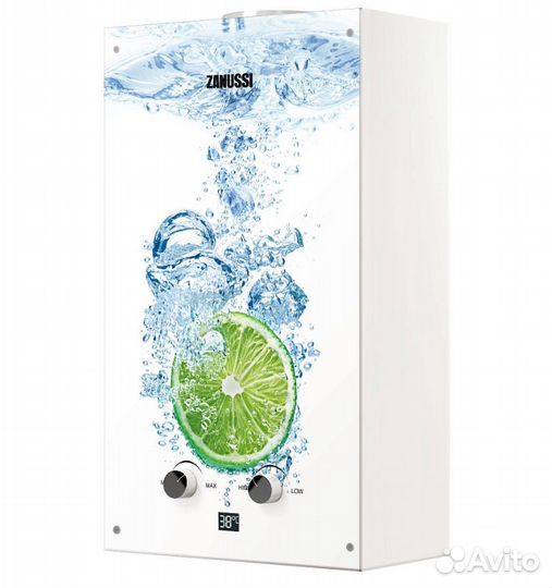 Zanussi Газовая колонка Zanussi GWH 10 Fonte Glass