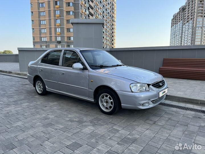 Hyundai Accent 1.5 МТ, 2005, битый, 160 000 км