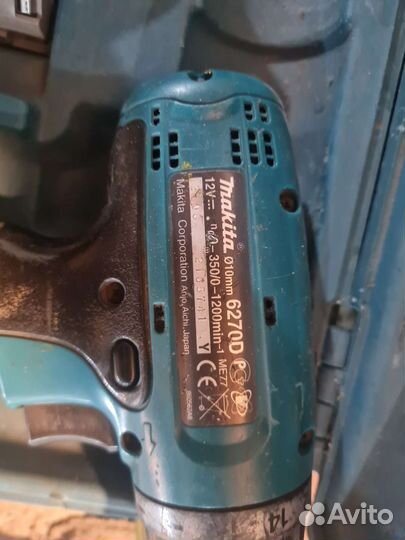 Шуруповерт makita