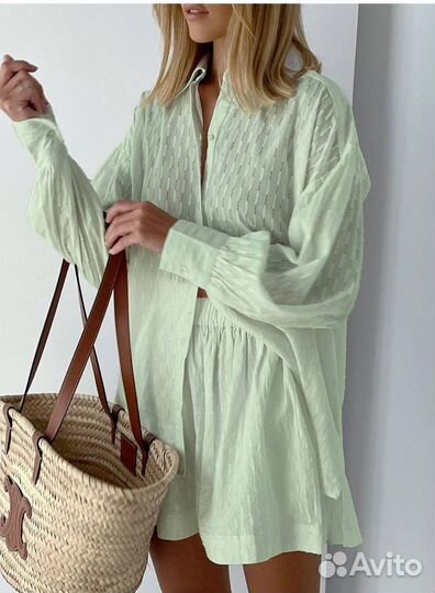 Костюм рубашка и шорты