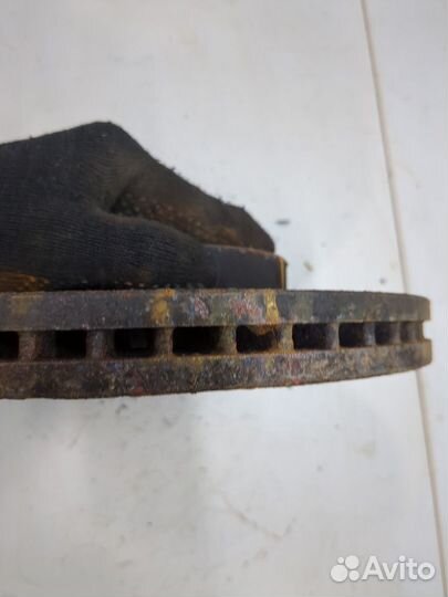 Диск тормозной Volkswagen Touareg, 2005