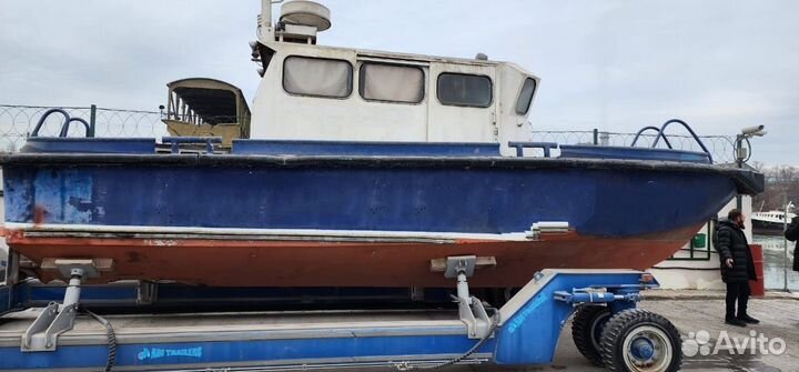 Катер алюминиевый Спурт км-28