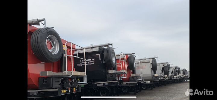 Водитель на тонар, самосвальный полуприцеп