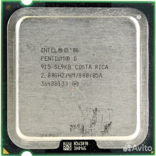 Процессоры intel socket 775