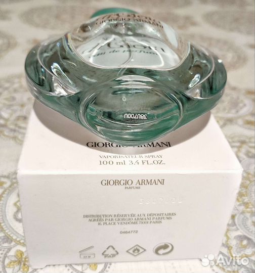 Парфюмерная вода Acqua di gioia от giorgio armani