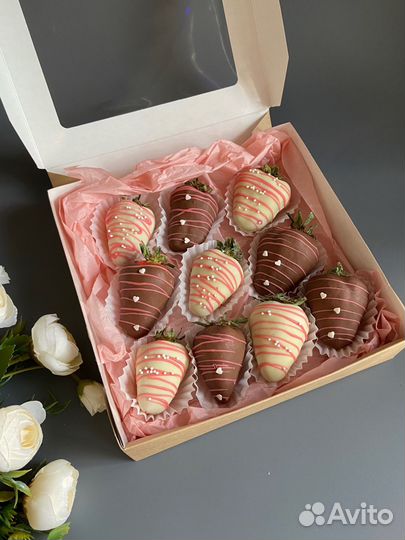 Клубника в бельгийском шоколаде