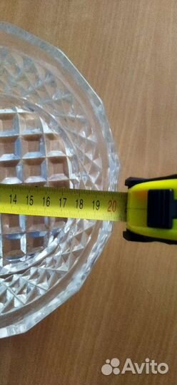 Хрустальная салатница СССР