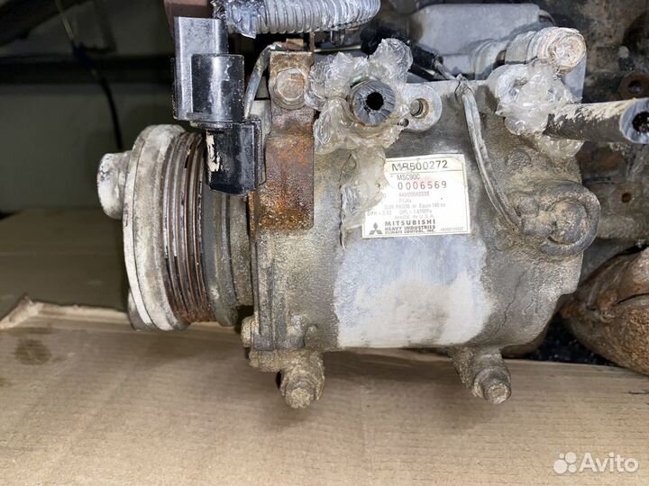 Компрессор кондиционера 4G64 USA Mitsubishi Galant