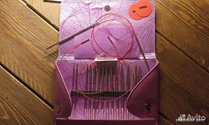 Набор спиц для вязания addi