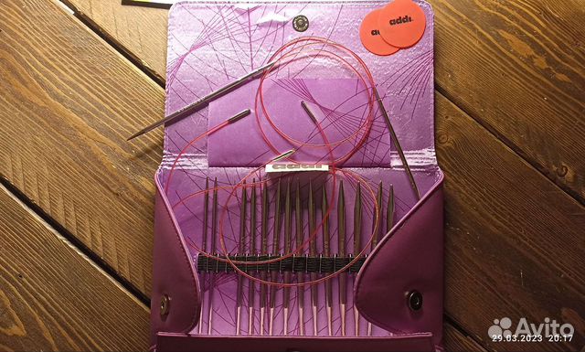 Набор спиц для вязания addi