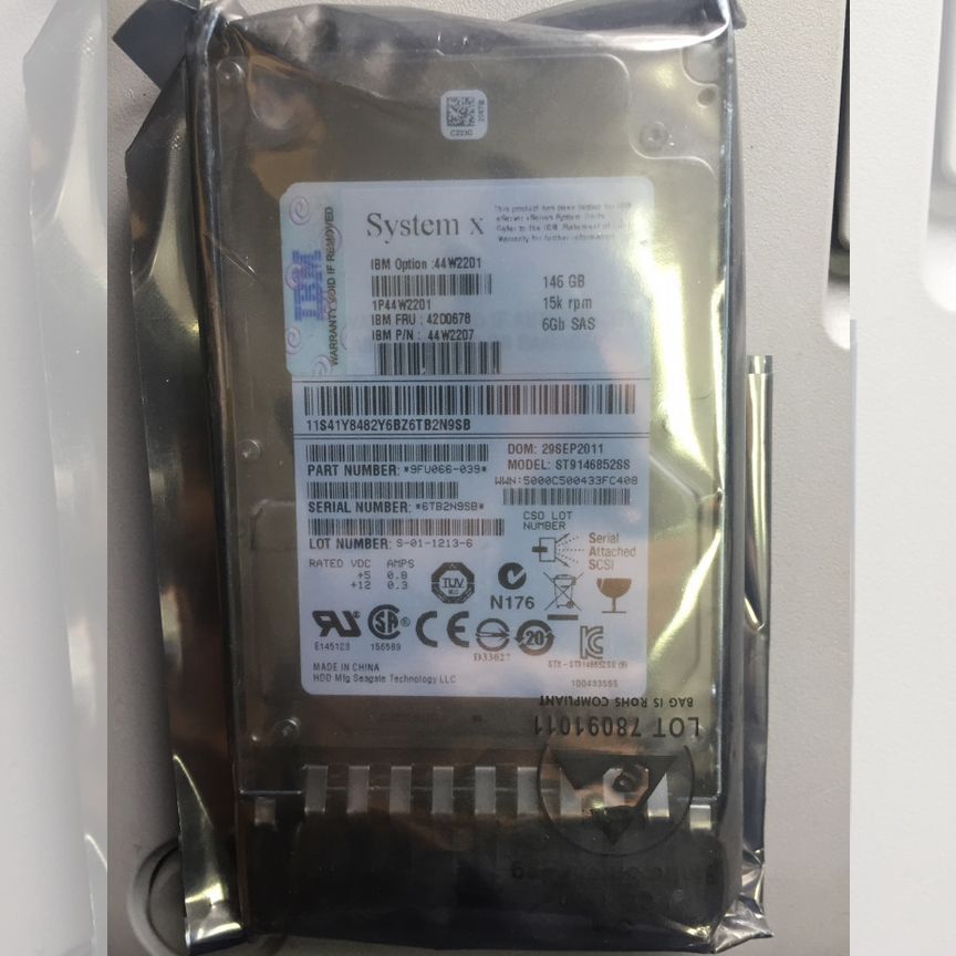 [42D0678] Жесткий Диск Ibm 146gb 15k Sas 42d0678