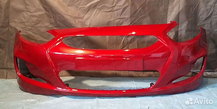 Бампер передний hyundai solaris2011-2014