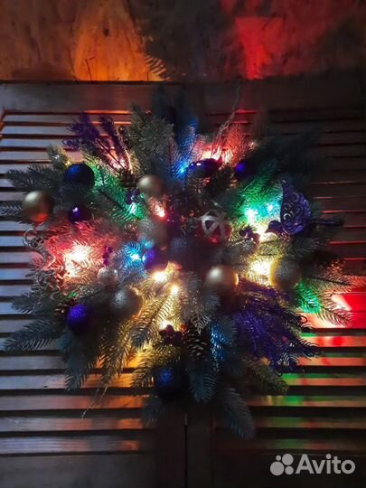 Настенная композиция Снежинка