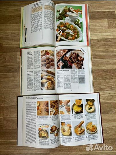 Книги кулинарные Burda и др