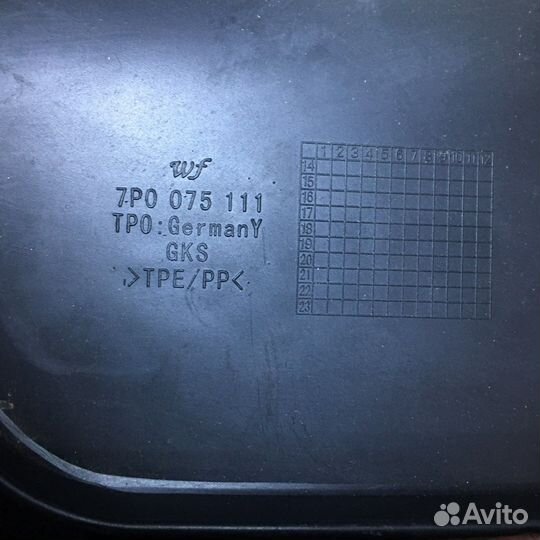 Брызговики на volkswagen touareg