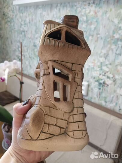 Подсвечник в виде домика