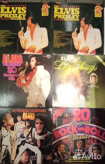 Elvis Presley фирменный винил Rockn roll Hits