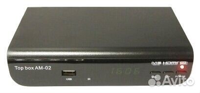 Цифровая телевизионная приставка TOP BOX AM-02
