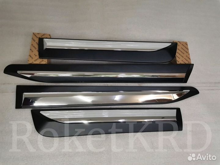 Молдинги дверей Toyota hilux с 2015 Качество