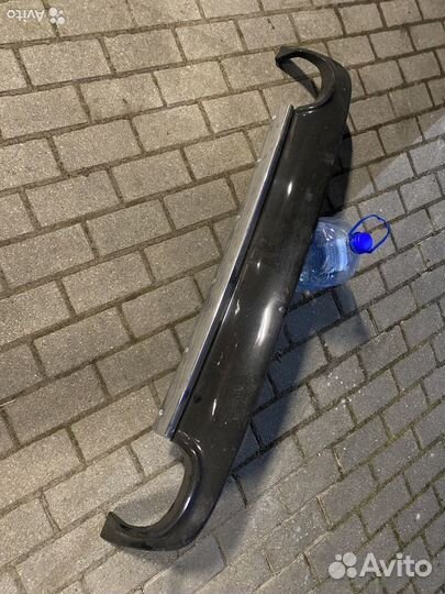 Глушитель дифузор S w221 CL w216