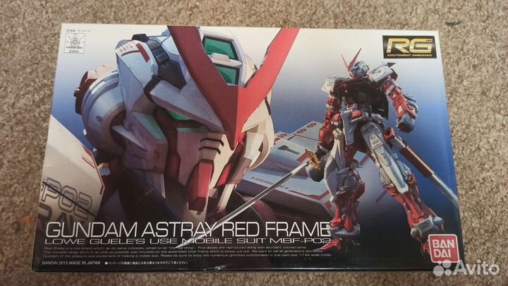 1/144 RG Bandai Gundam Astray Red Frame 19