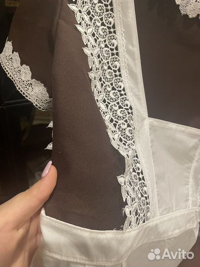 Школьный фартук и платье