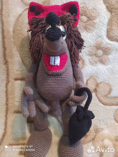 Вязаная игрушка Дюдюка