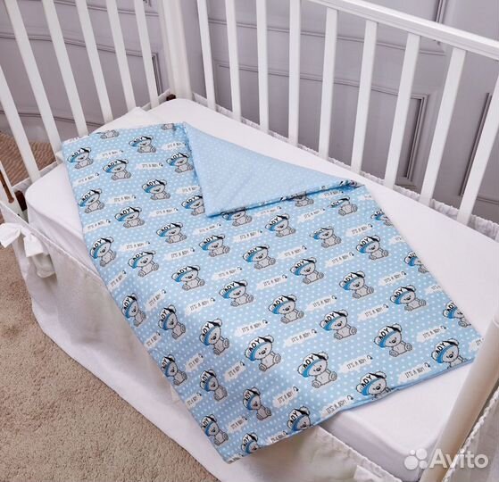 Конверт одеяло на выписку с бантом комплект