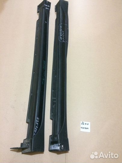 Накладка порога Hyundai Tucson 2015-2016