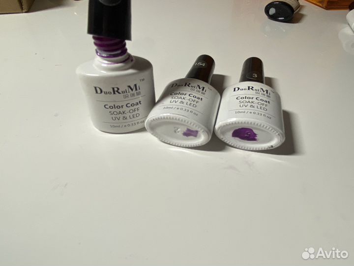 Набор гель лаков бу