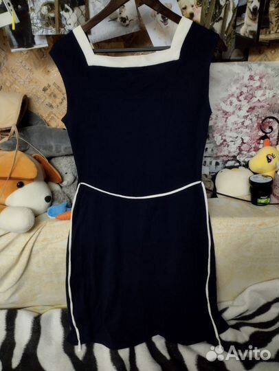 Сарафан темно синий Ralph Lauren размер S