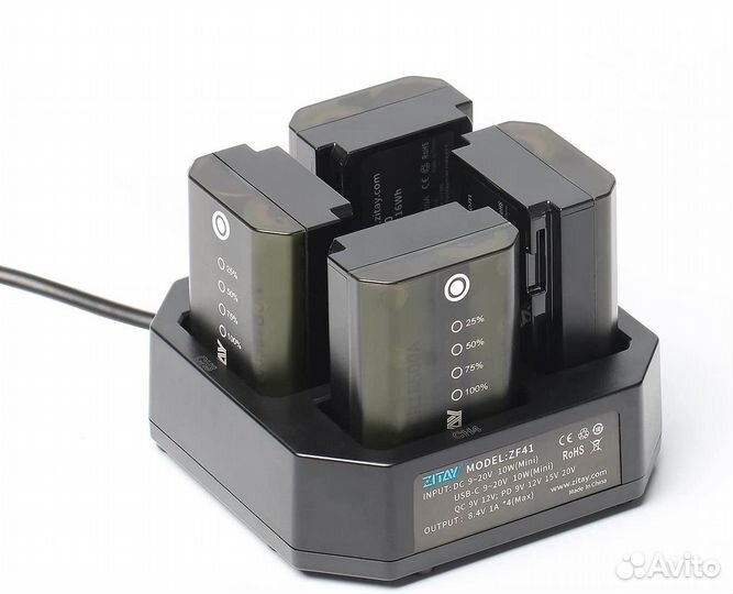Зарядное устройство zitay аккумуляторов Sony FZ100