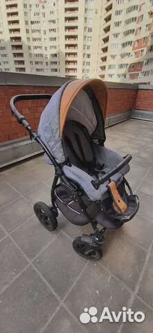 Коляска люлька детская Indigo Camila 18 Classic 12