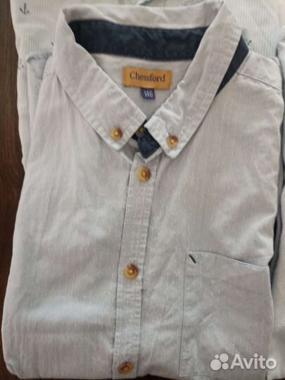 Рубашки школьные 140-146
