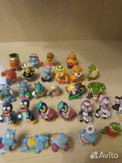 Игрушки из киндера 90х. Ассорти. Лот