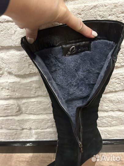 Зимние женские сапоги 38