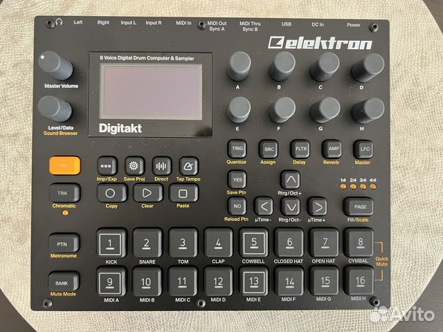 Elektron Digitakt купить в Москве | Хобби и отдых | Авито