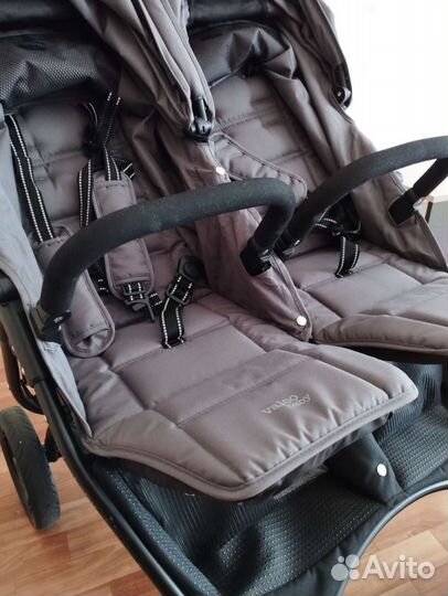 Коляска для двойни Valco Baby Snap Duo Dove Grey