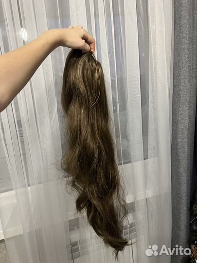 Хвост шиньон накладной